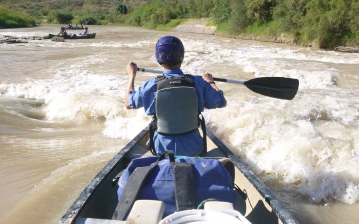 whitewater canoeing big bend outdoor leadership